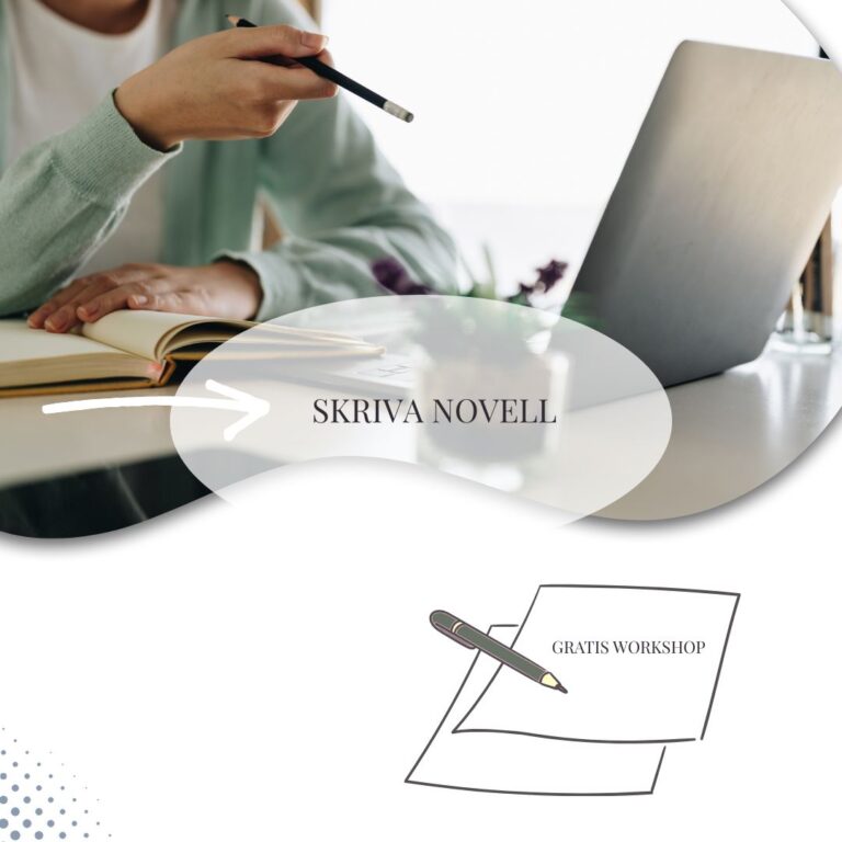 Gratis workshop, skriva novell